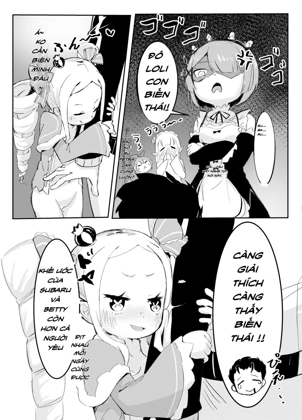 [Yousaisha (KINN)] Beatrice wa Itazura ga Suki (Re:Zero kara Hajimeru Isekai Seikatsu) [Vietnamese Tiếng Việt] [Decensored] [Digital] - Page 22