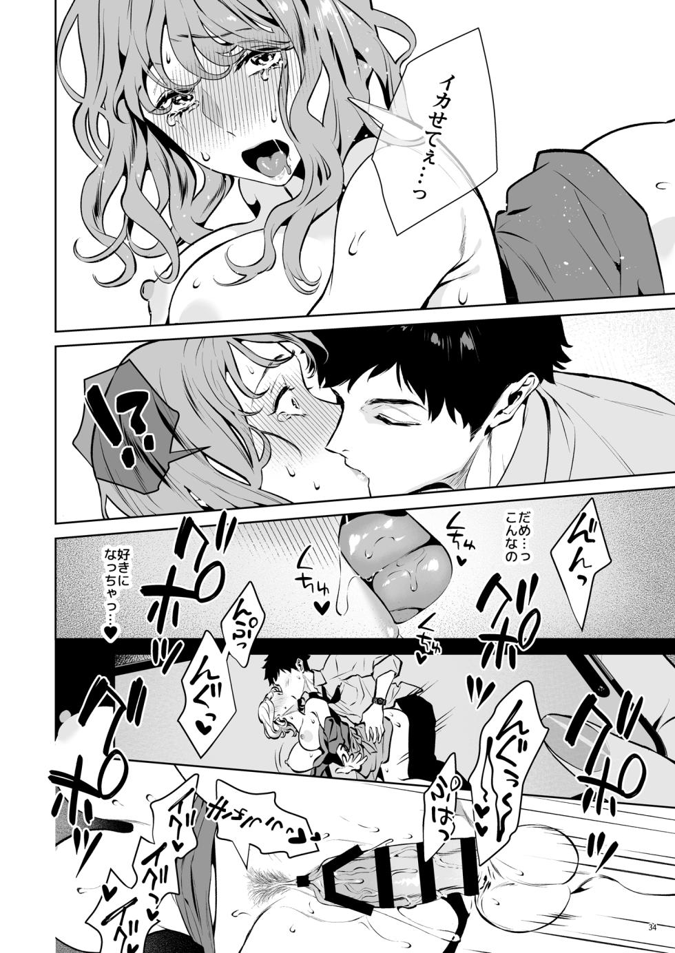 [diletta (Shin-yu)] Takuran Keiyaku itsumo Majimena Bijin Joushi (Hitodzuma) ga, Naze ka Takuran o Sematte kitanode Enryonaku Haramase tatta. - Page 35