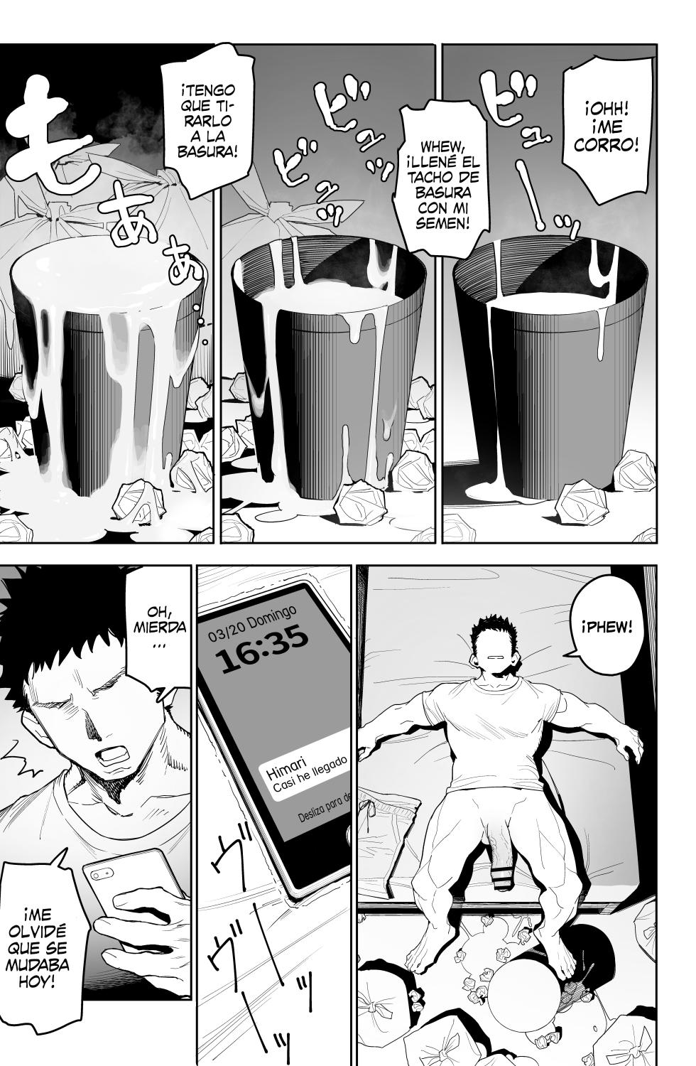 [Tatsumaki Denchi (Kaimei)] Dekachin no Tairyou Shasei de Botebara Anal Sex | Le di a mi prima una barriga de Embarazada ¡Después de correrme a chorros dentro de ella! [Spanish] [Chocola Scan] - Page 5