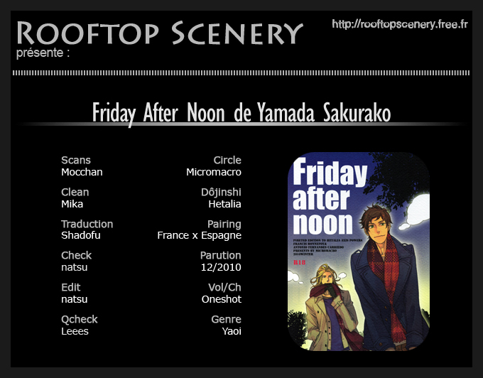 [MICROMACRO (Yamada Sakurako)] Friday after noon (Hetalia Axis Powers) [French] - Page 27