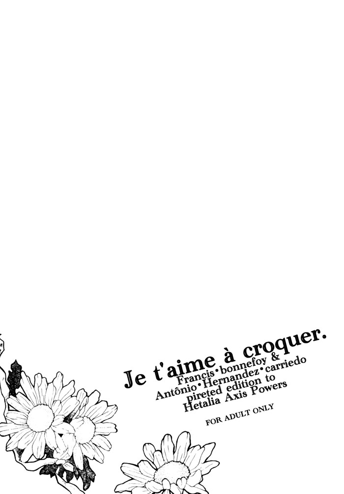 [MICROMACRO (Yamada Sakurako)] Je t'aime à croquer. (Hetalia Axis Powers) [English] - Page 3