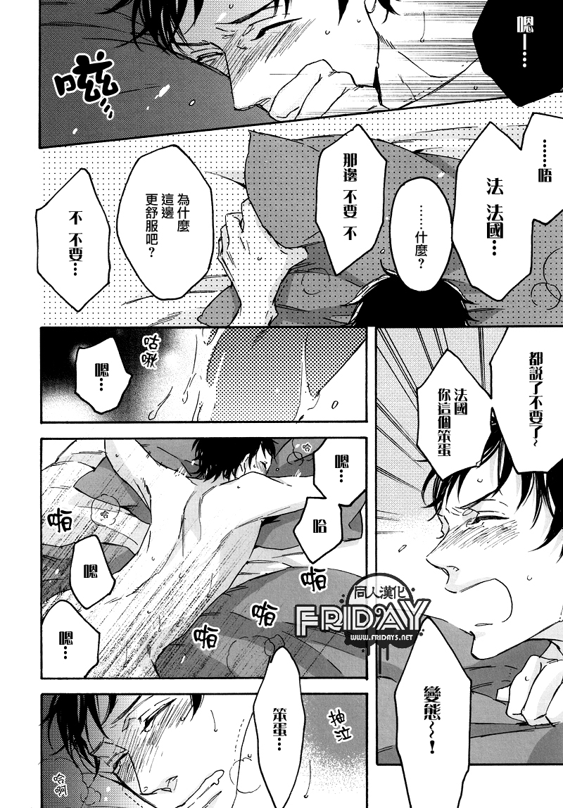 [MICROMACRO (Yamada Sakurako)] Mots d’Amour (Hetalia Axis Powers) [Chinese] - Page 9