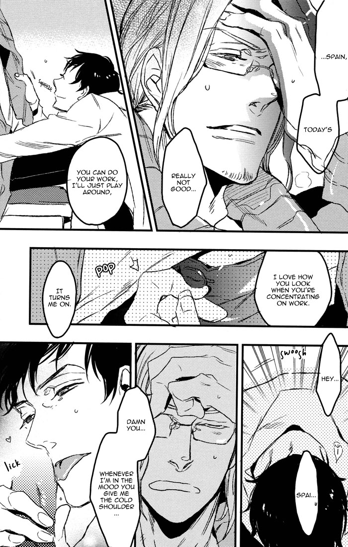 [MICROMACRO, tekkaG, gunblue (Yamada Sakurako, Haru, Kazu)] Paradisus (Hetalia Axis Powers) [English] (Incomplete) - Page 10