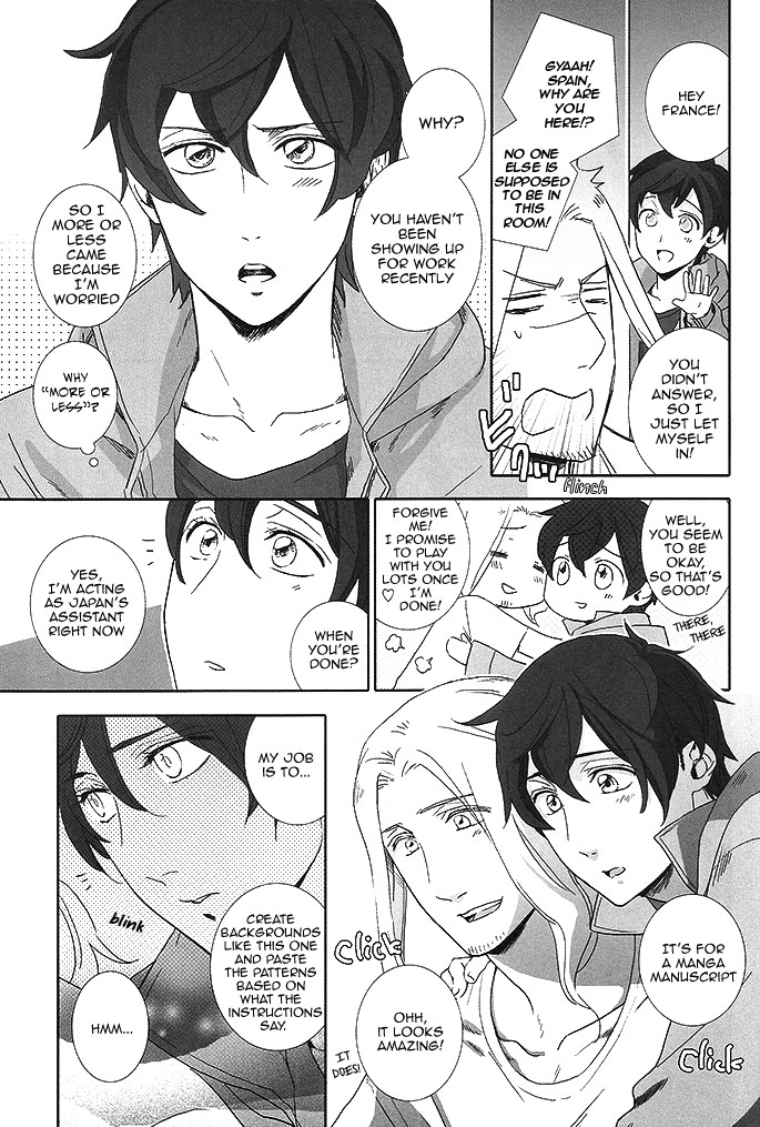 [neutral. (Shimajima Othello)] Please take me to the sea of love (Hetalia Axis Powers) [English] - Page 7