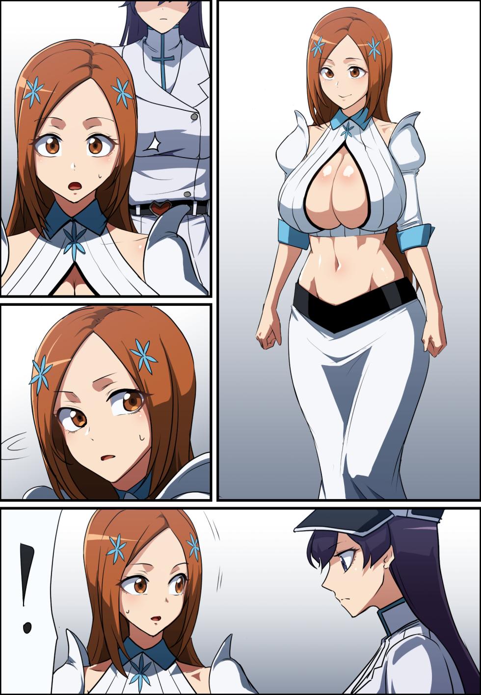 [Hyoui Lover (Khear)] BLEACH Bambietta ＆ Orihime Inoue Possession | 全彩无声漫画 境·界 憑依 邦比爱塔 ＆ 井上织姬 - Page 13