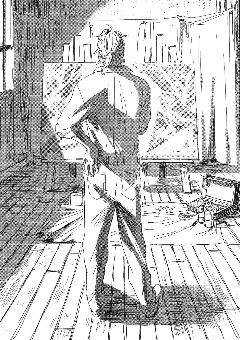 [Bed Sabaku (Gotou)] Tsunagi de Otsunagi (Hetalia Axis Powers) [English] - Page 5