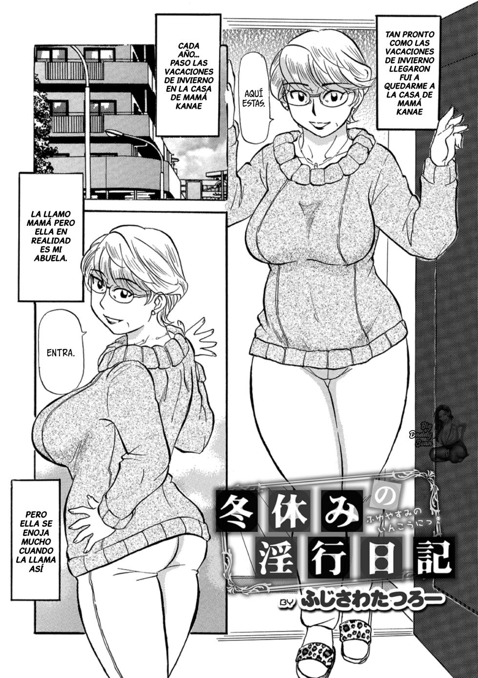[Fujisawa Tatsurou] Diario De Las Vacaciones De Invierno (Ureshii Kyuujitsu) [Spanish] [BigDaddy Scan] - Page 1