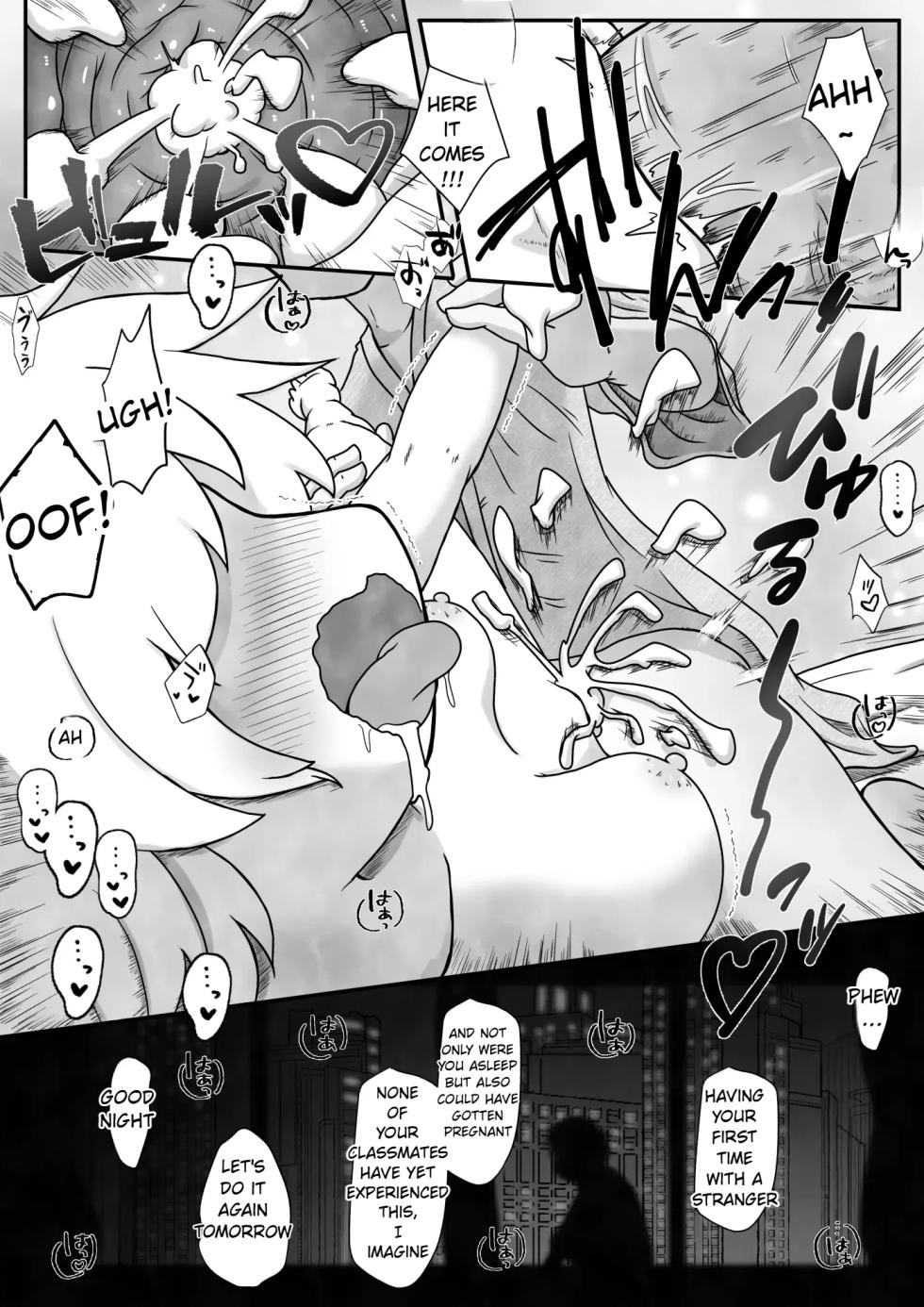 [Echi Echi Daifuku (Neko Daifuku)] Byoujaku na Onnanoko no Byoushitsu ni Shinnyuu Shite Mukyoka de Maiban Nakadashi Suru Ohanashi | A story about sneaking into a sickly girl's hospital room every night and creampieing her without consent [English] - Page 13