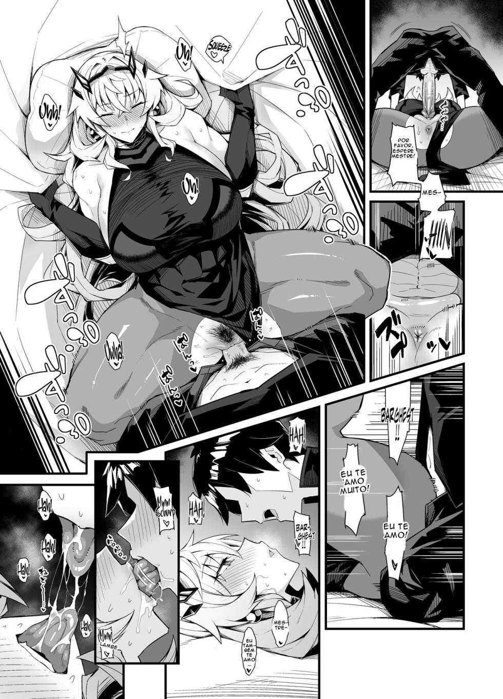 [Arimura Daikon] Bageko to Asa made Ichaicha [Portuguese] - Page 3