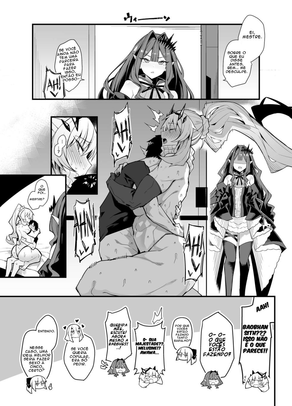 [Arimura Daikon] Bageko to Asa made Ichaicha [Portuguese] - Page 6