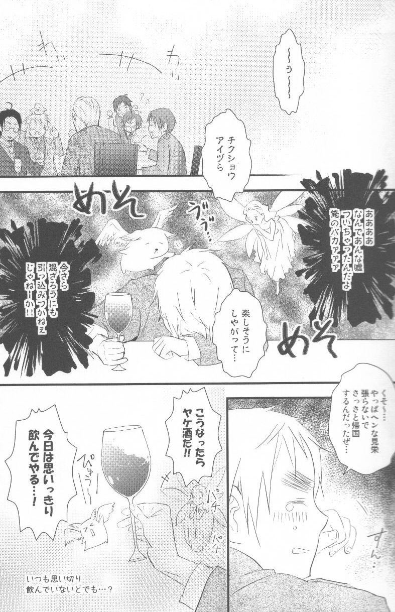 [ALMAGEST (Amii)] DAYS OF WINE AND BEER AND ROSES (Hetalia Axis Powers) - Page 9