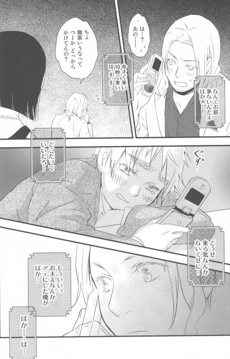 [ALMAGEST (Amii)] DAYS OF WINE AND BEER AND ROSES (Hetalia Axis Powers) - Page 12