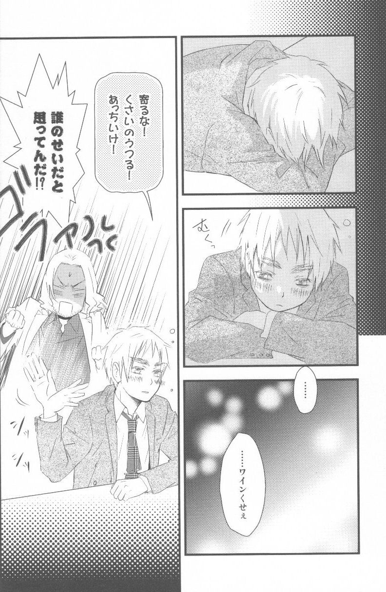 [ALMAGEST (Amii)] DAYS OF WINE AND BEER AND ROSES (Hetalia Axis Powers) - Page 14