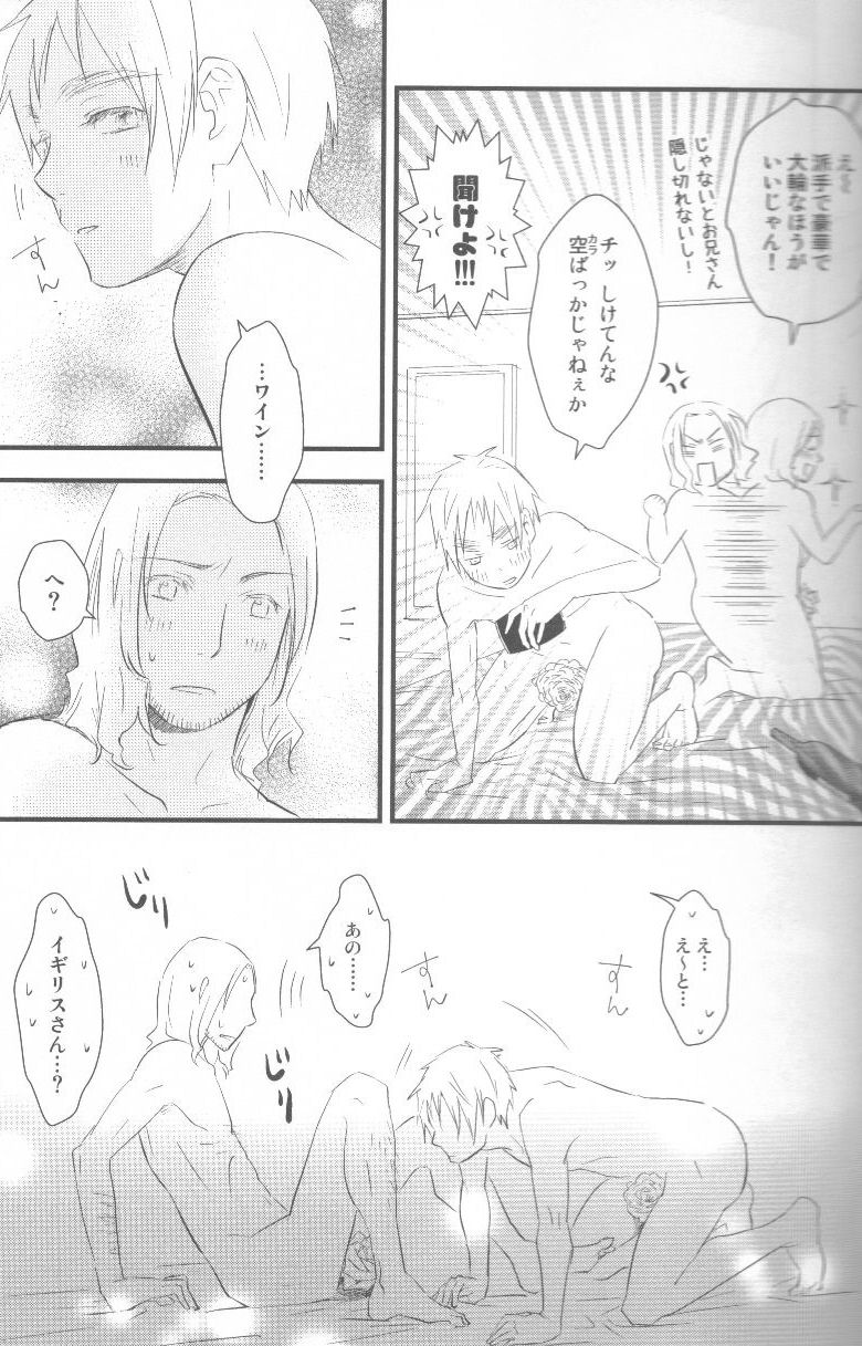 [ALMAGEST (Amii)] DAYS OF WINE AND BEER AND ROSES (Hetalia Axis Powers) - Page 25