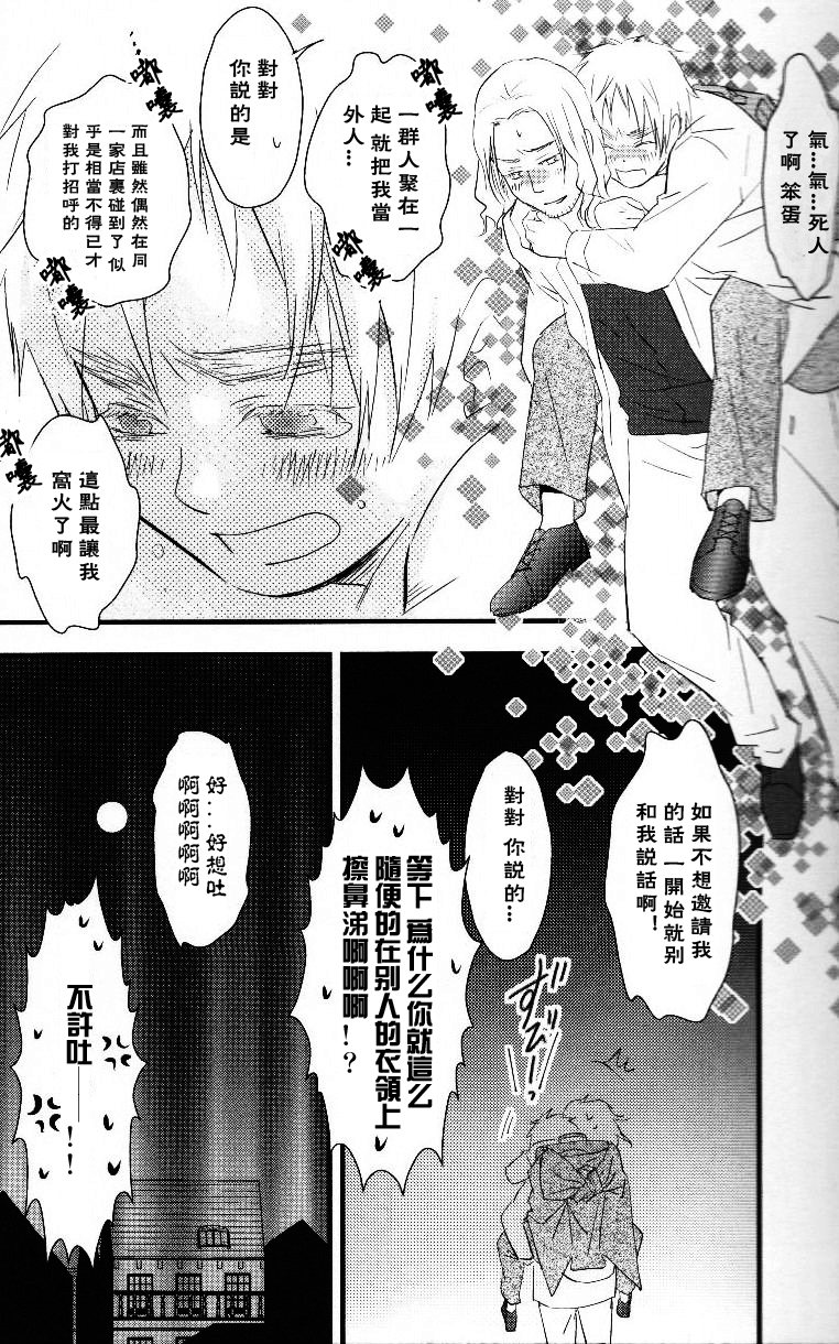 [ALMAGEST (Amii)] DAYS OF WINE AND BEER AND ROSES (Hetalia Axis Powers) [Chinese] - Page 19