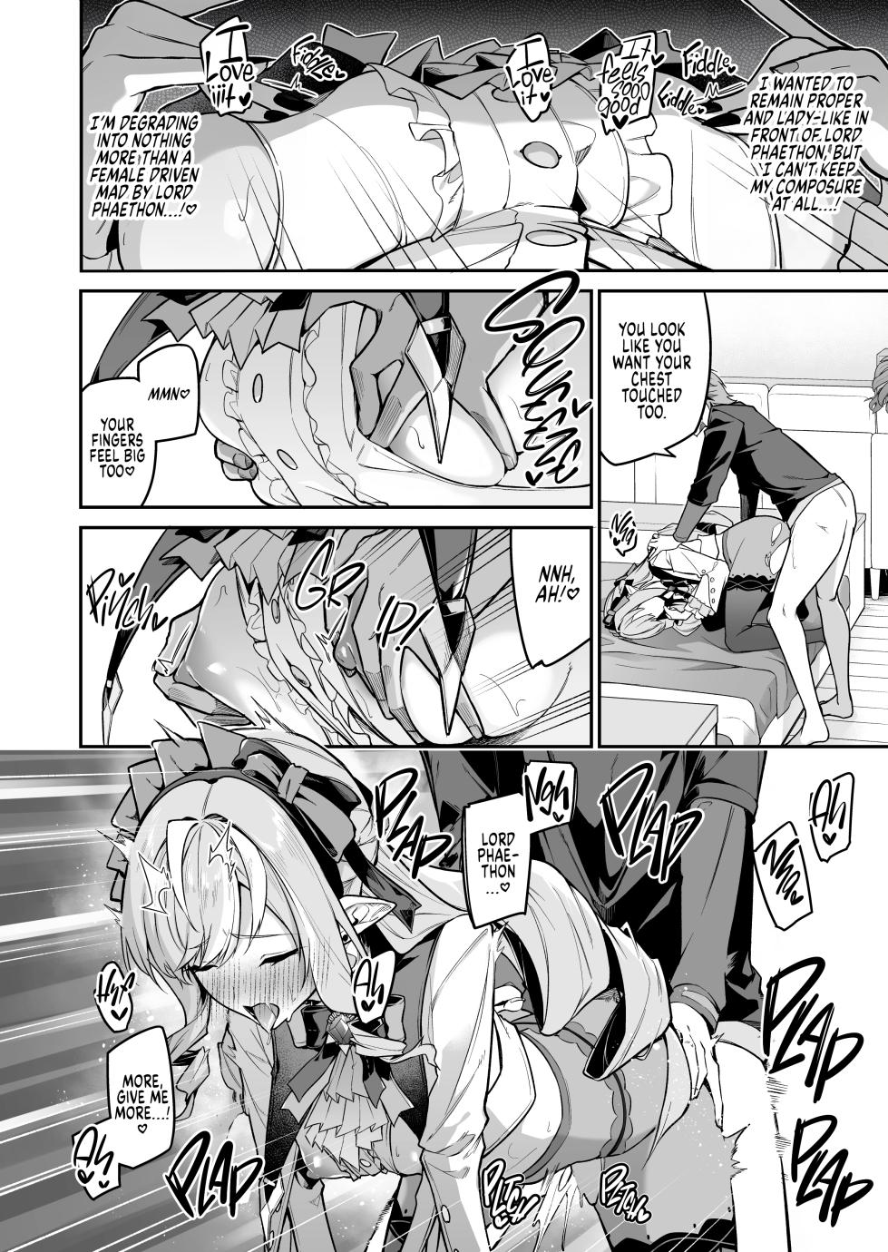 [Jun Tokutyu Kuromask (Hetaren)] Omoi to Afurete Kuruizaku | Desire overflows, blossoming in a reckless frenzy (Zenless Zone Zero) [English] [Digital] - Page 19