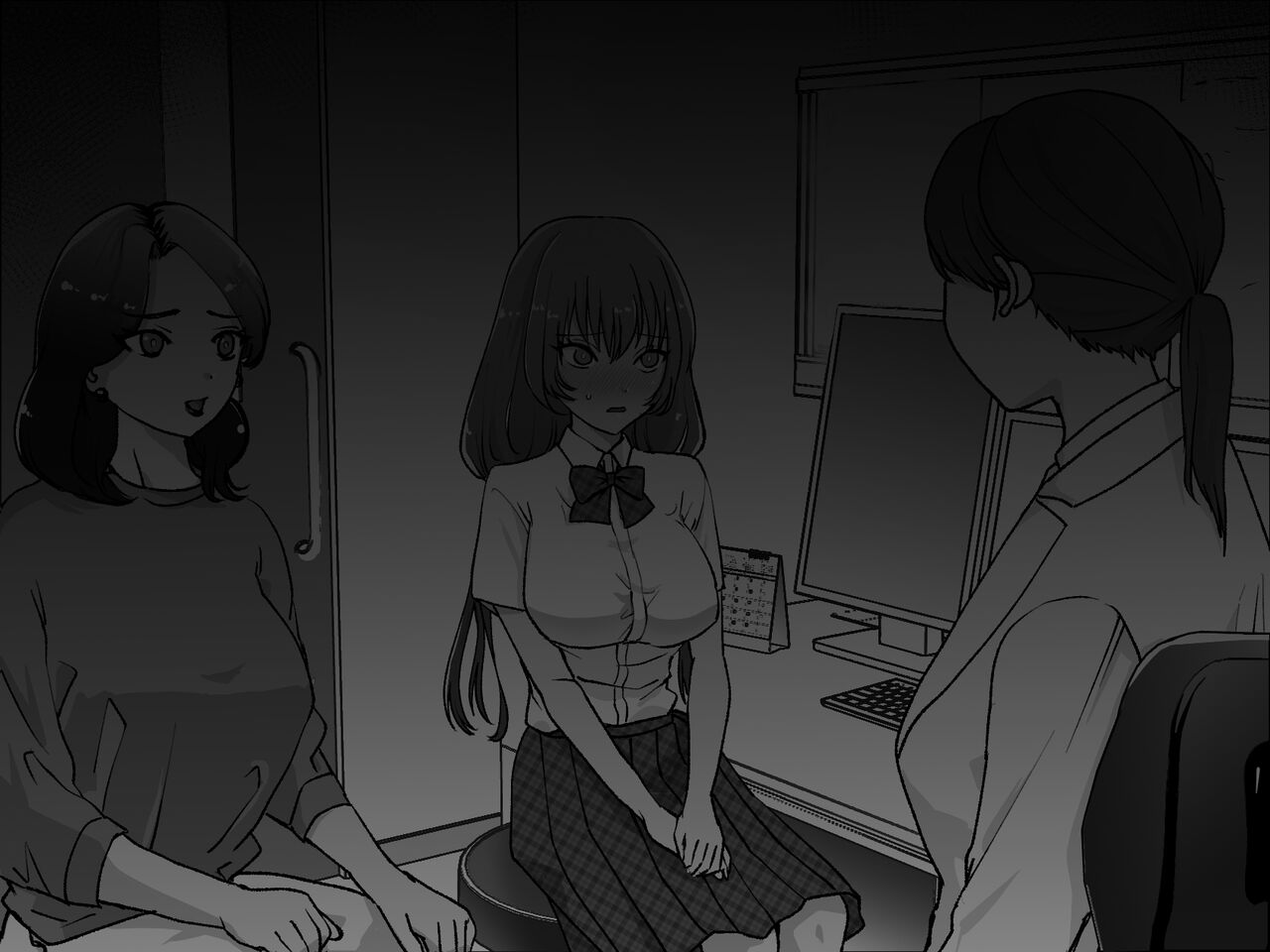 [Takuan Labo (Yamaguchi Takuan)] Akutoku Les Clinic 2 [Chinese] - Page 4