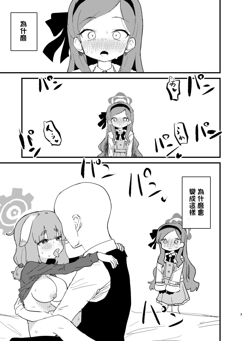 [Furanokumarin (Nakamura Kumarin)] Sensei no Seishori mo Touban no Shigoto nan desu no!? (Blue Archive) [Chinese] [Digital] - Page 2