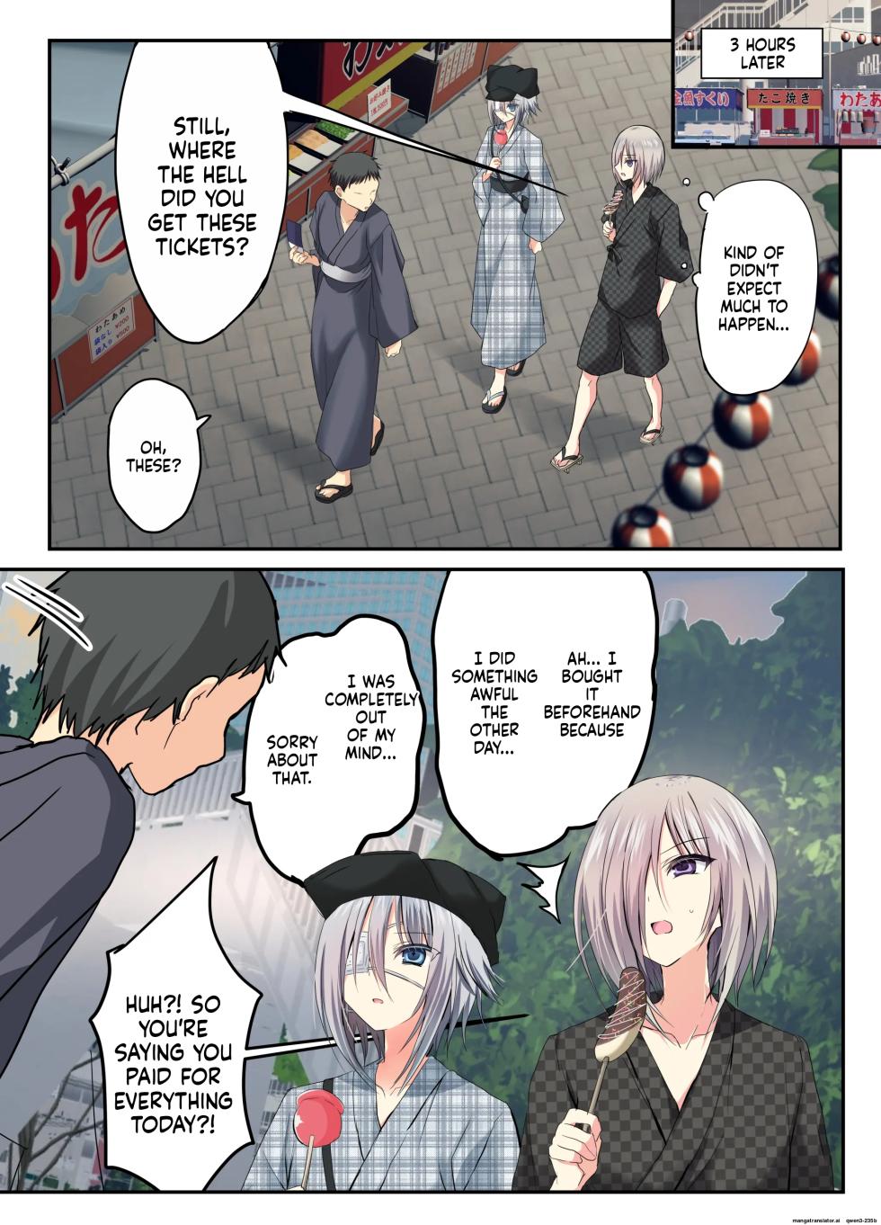 [Togapi] Natsuyasumi Mesu-ochi Nikki 2 -Matsuri de Pool de Mesu Kaihatsu!- | Summer Vacation "Becoming a Woman" Diary 2 – Developing My Feminine Side at the Pool During the Festival! [English] [MTL] - Page 7