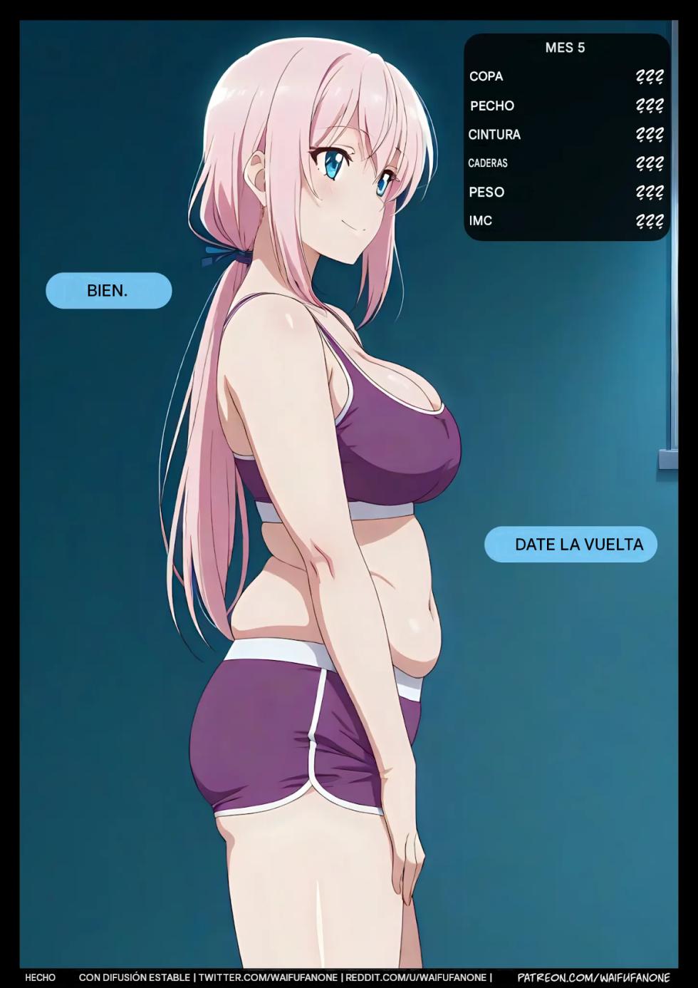 [WaifuFanOne] Waisted Trajectory  [Spanish] [AI Generated] - Page 14
