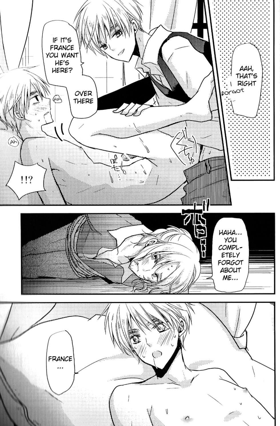 [Dolce Einsatz (Tomoe Kiko)] IMITATION PLAY (Hige Mayu Sairoku) (Hetalia Axis Powers) [English] - Page 18