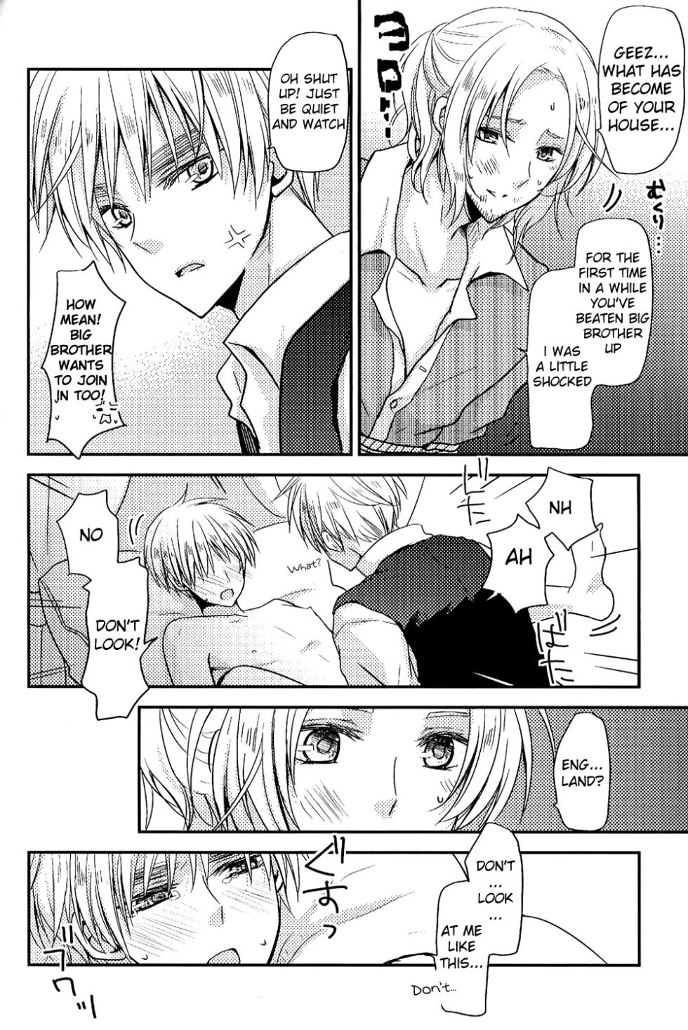 [Dolce Einsatz (Tomoe Kiko)] IMITATION PLAY (Hige Mayu Sairoku) (Hetalia Axis Powers) [English] - Page 19
