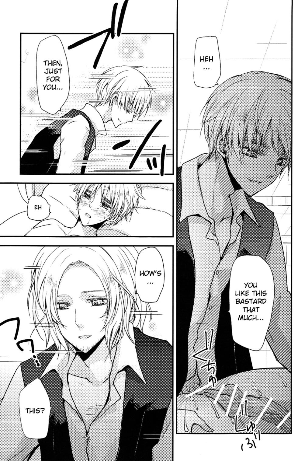 [Dolce Einsatz (Tomoe Kiko)] IMITATION PLAY (Hige Mayu Sairoku) (Hetalia Axis Powers) [English] - Page 20