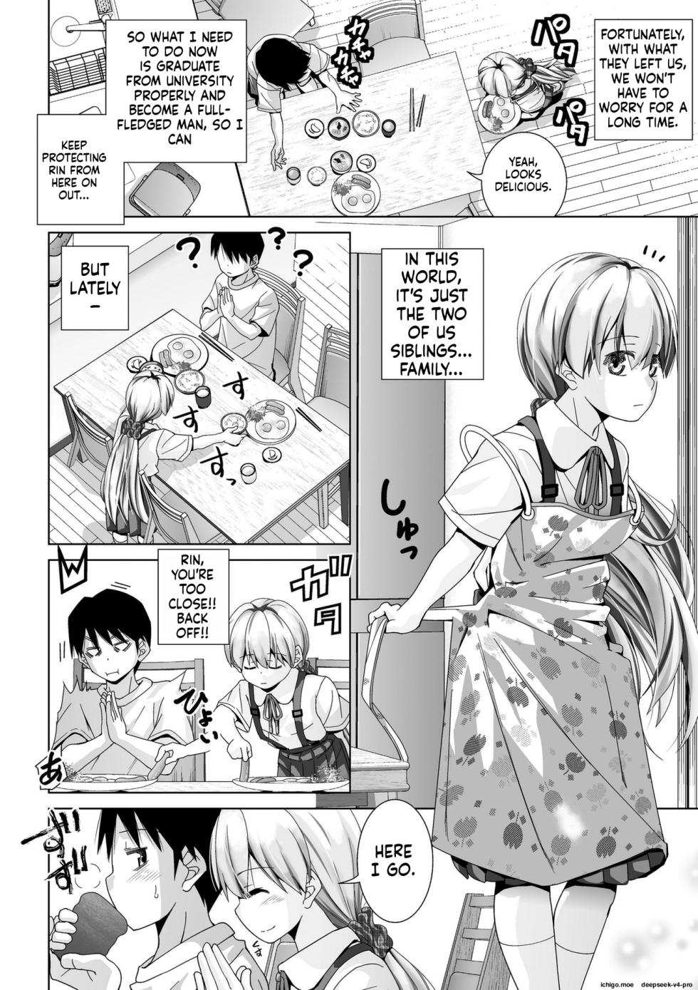 [Matsumoto Kichidi] Nemuri Hime no Aida dake | During Sleeping Beauty's Dream (Muboubi na Ane toka Mei toka Imouto ga Iru Nichijou) [English] [Digital] - Page 2