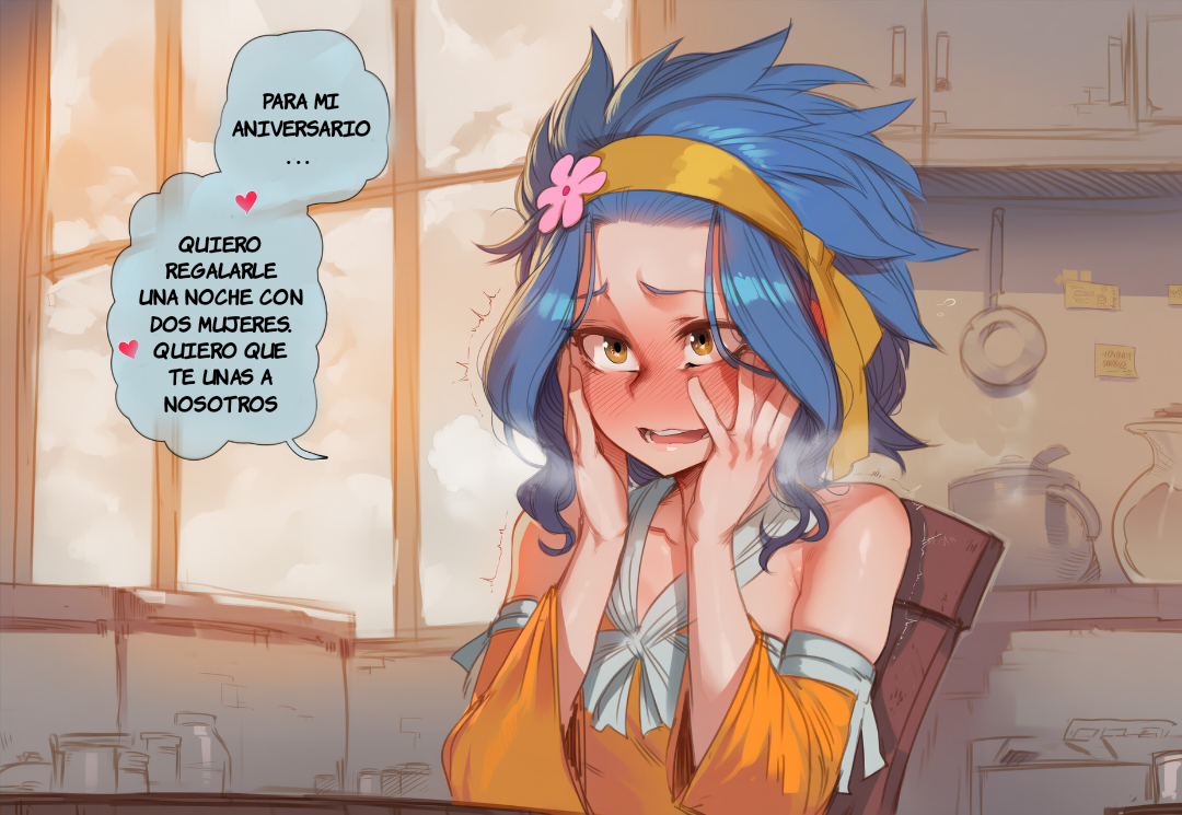 [Hoorpy] Un regalo especial de Levi por su aniversario (Fairy Tail) [Spanish] [JFairy Traslate] - Page 2