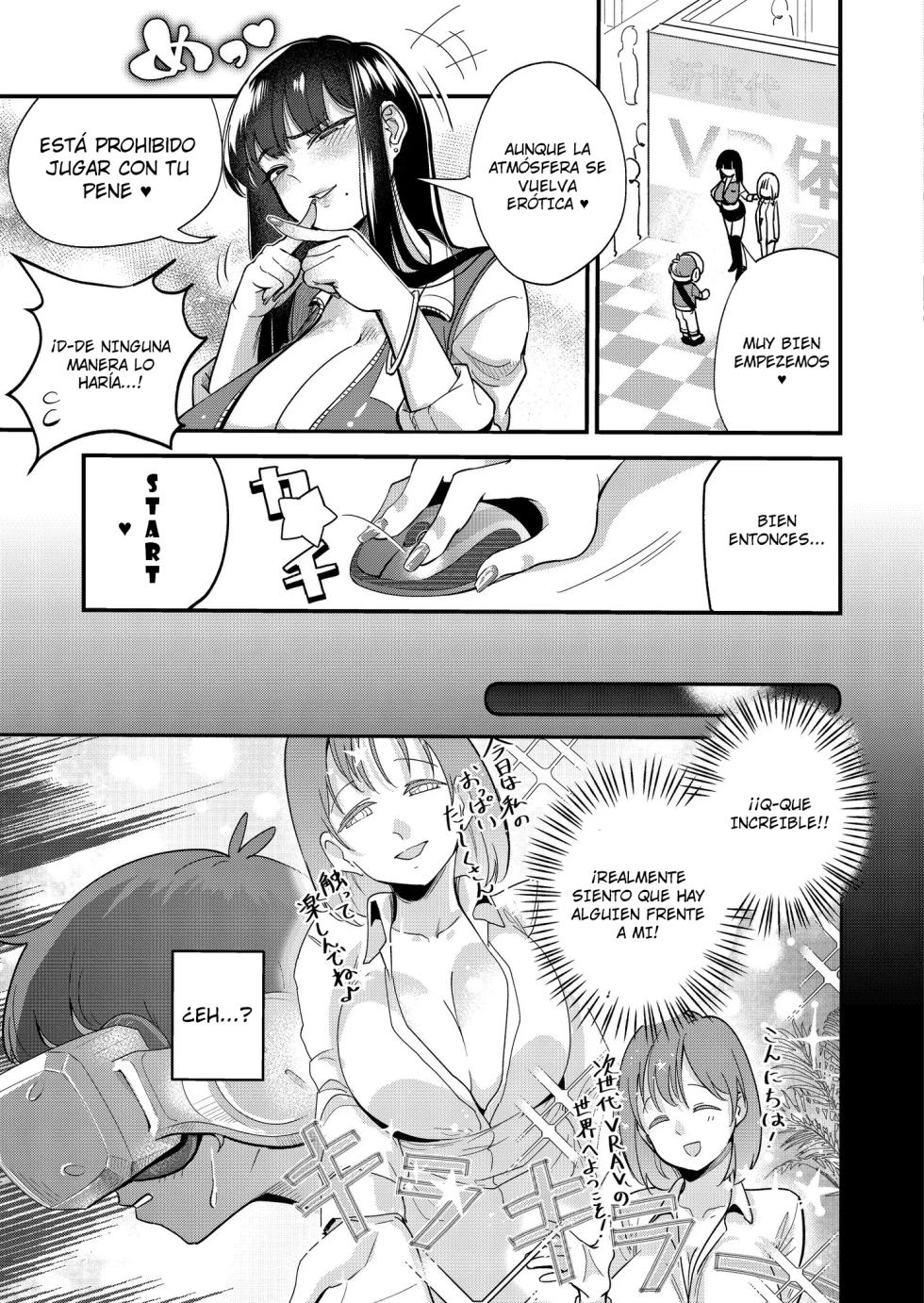 [Zero Jirou] ¡Vamos! ¡Evento Sexual VR! (Oppai no Saisentan) {Spanish} {EbisuTraslade - Winder} - Page 6