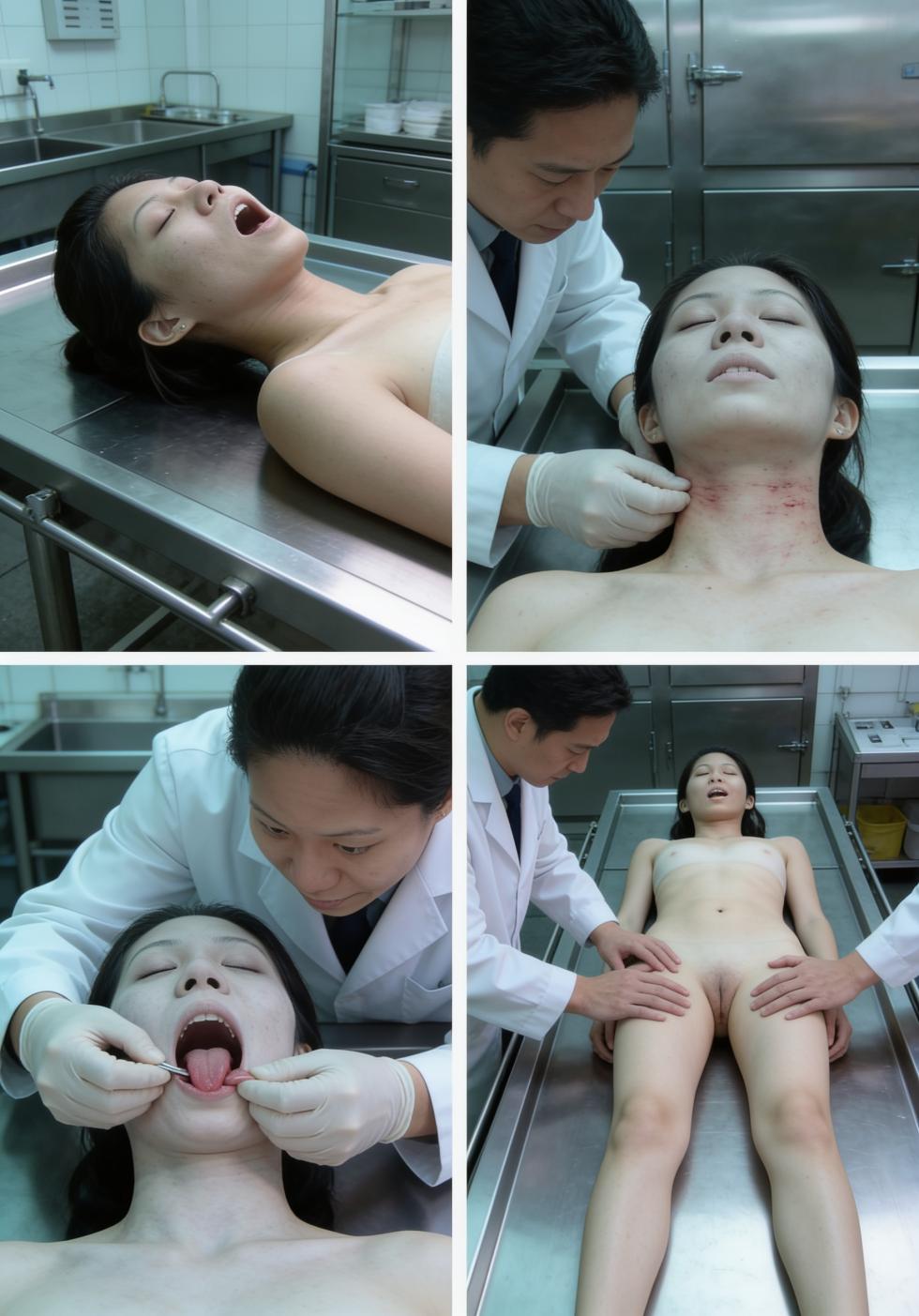 Asian Pathologist Files #1: Strangled (AI Generated) - Page 1
