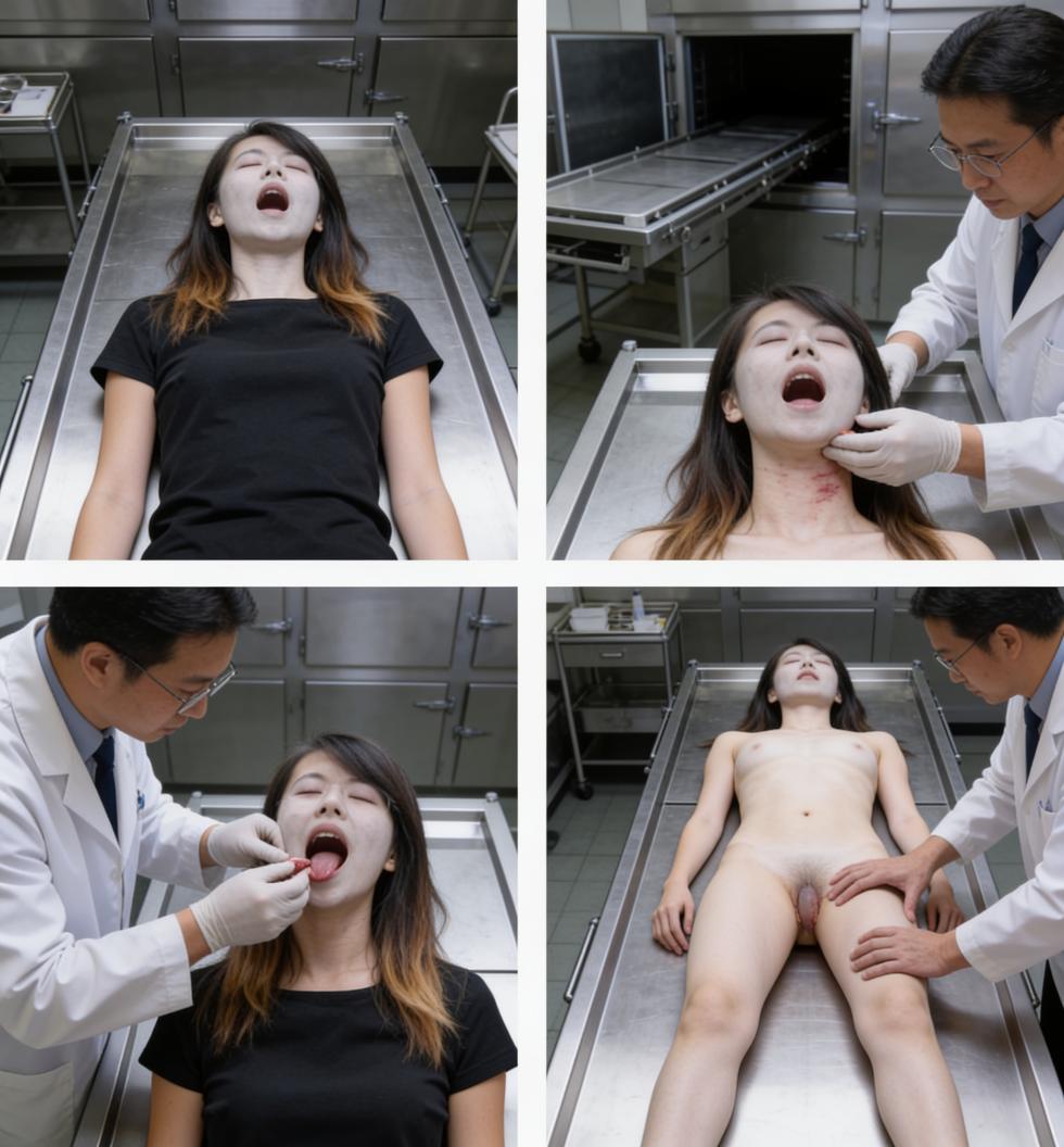 Asian Pathologist Files #1: Strangled (AI Generated) - Page 8