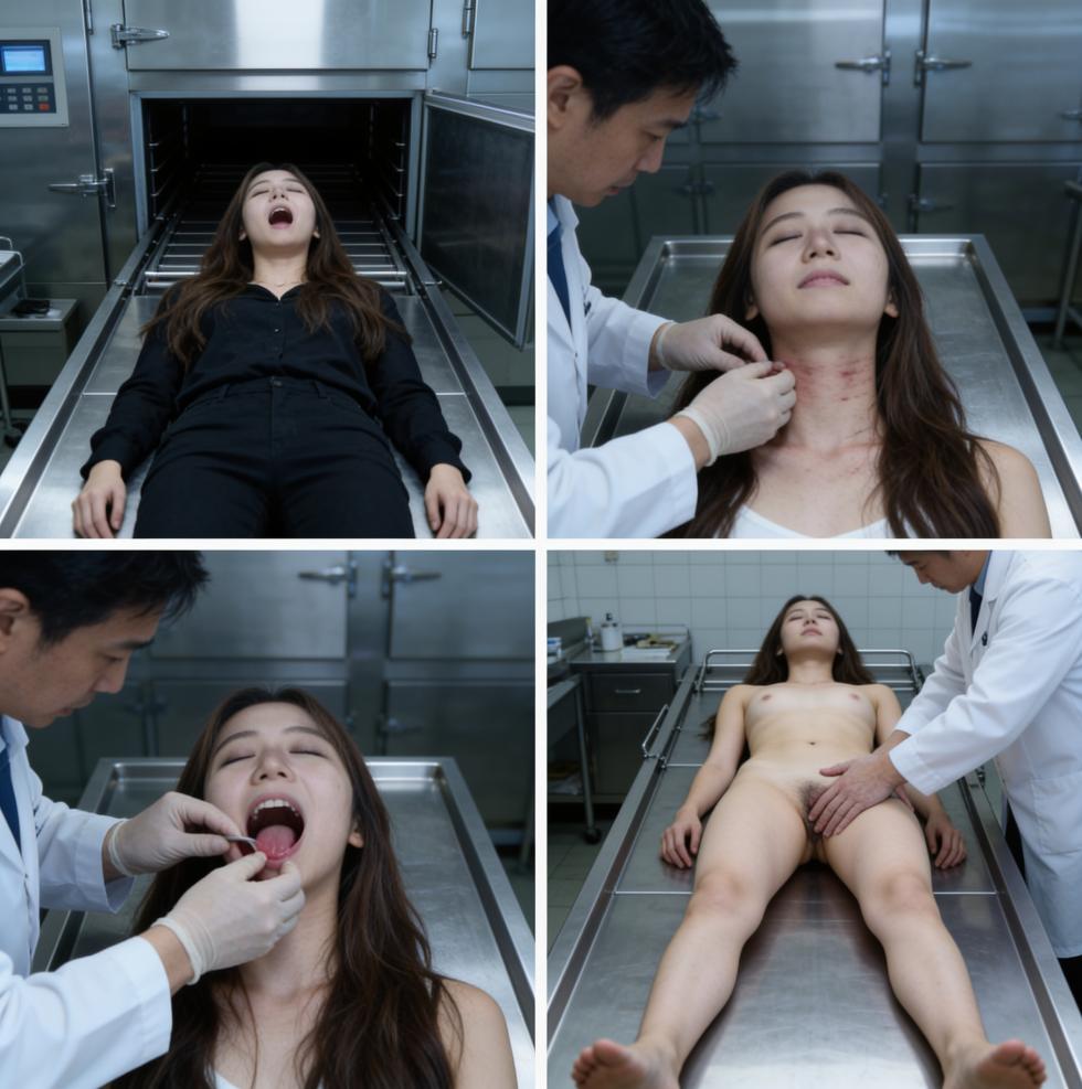 Asian Pathologist Files #1: Strangled (AI Generated) - Page 9