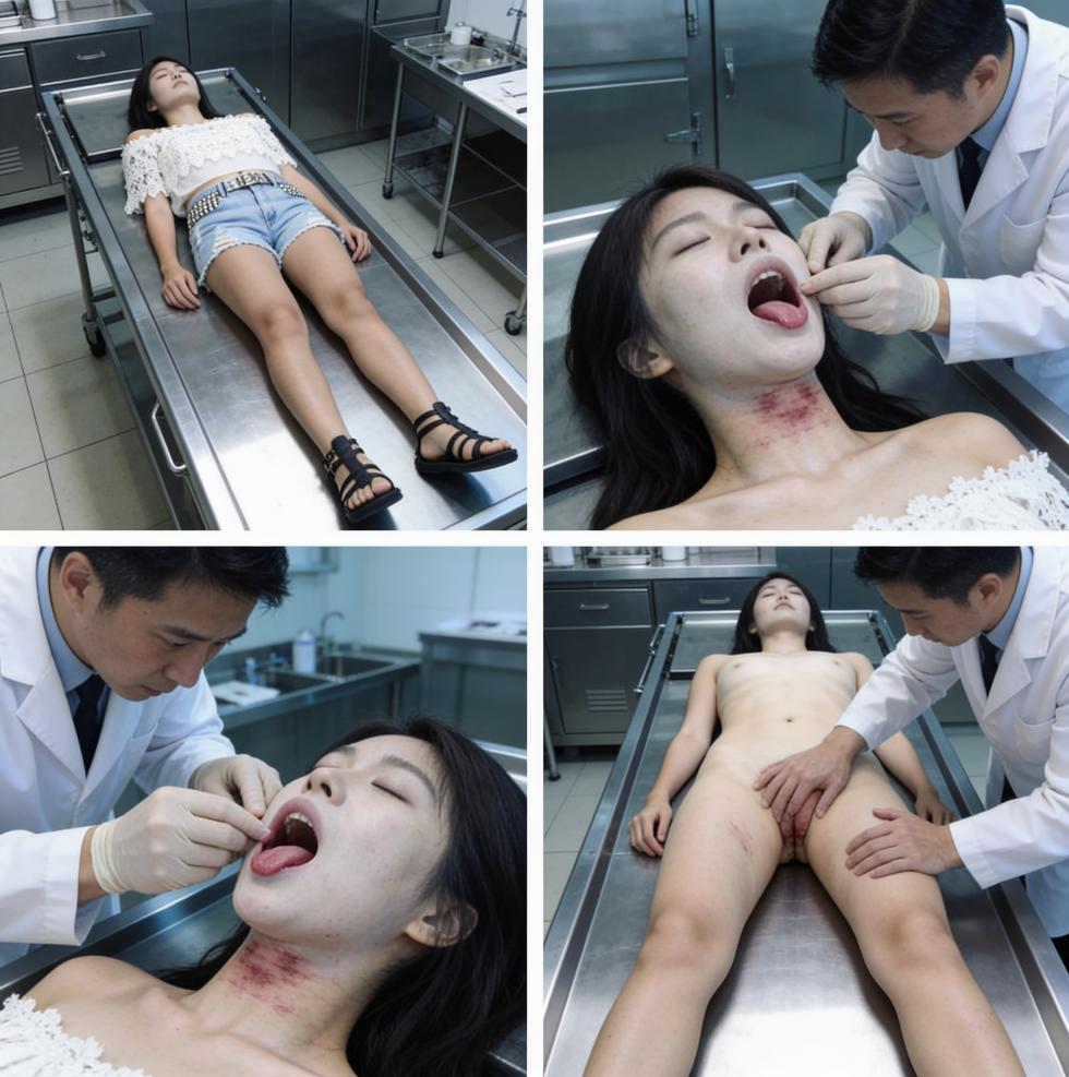 Asian Pathologist Files #1: Strangled (AI Generated) - Page 19