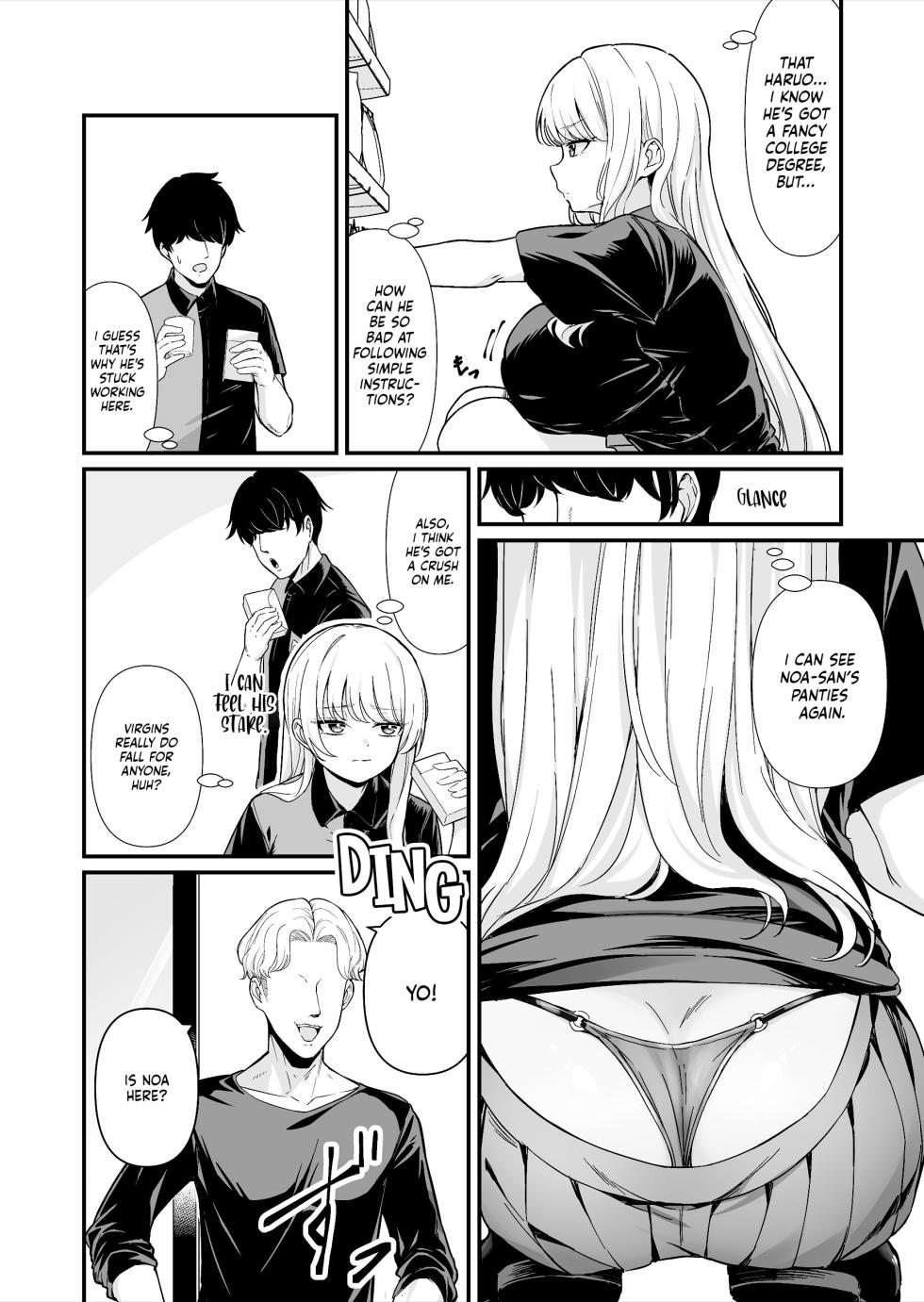 [Maritozzo (BS3)] Kareshi Mochi Kyonyuu Beit Gal to Mechakucha Sex shita Hanashi | I Had Wild Sex with a Taken Busty Gyaru Part-Timer! [English] [RuinedTL] - Page 3
