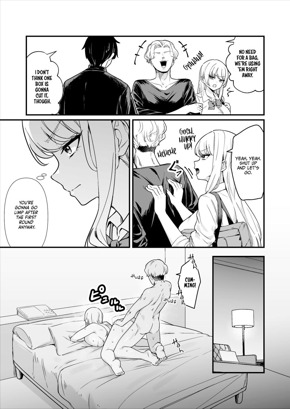 [Maritozzo (BS3)] Kareshi Mochi Kyonyuu Beit Gal to Mechakucha Sex shita Hanashi | I Had Wild Sex with a Taken Busty Gyaru Part-Timer! [English] [RuinedTL] - Page 34