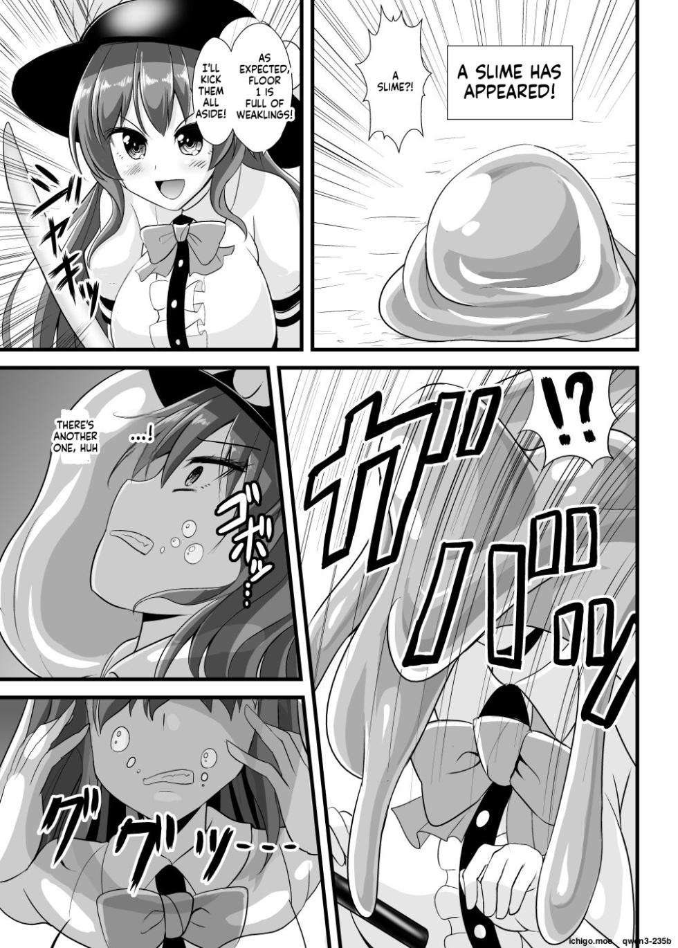 [Sukiyaki Club (Kouji)] Tenshi-chan Ero Trap Dungeon e Iku (Touhou Project) [English] [SCANMTL] [Digital] - Page 4