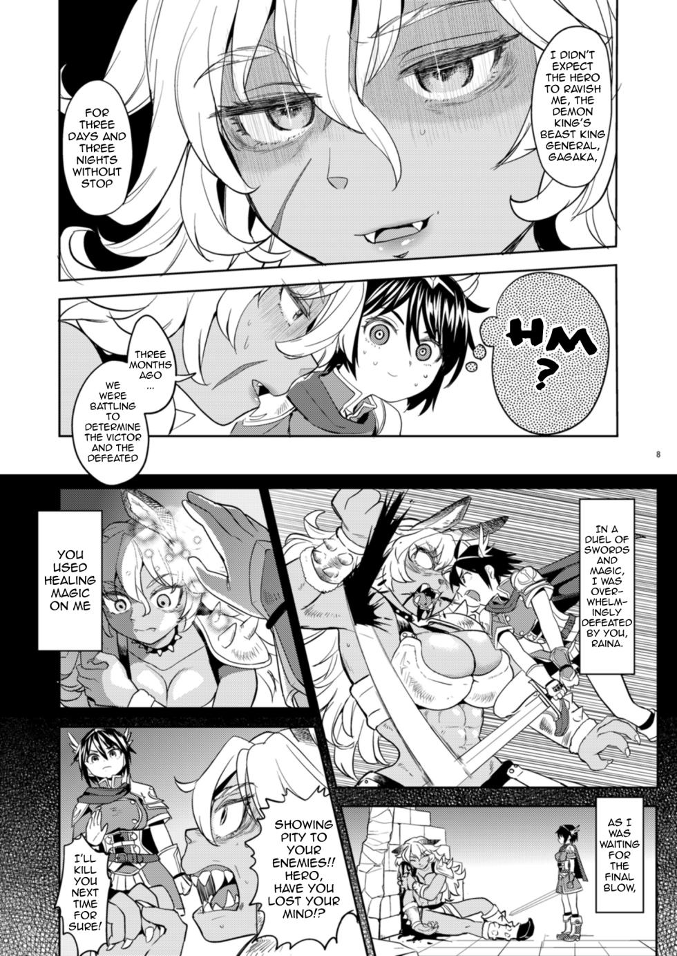 [Nedaore (Ayane)] Reincarnated as a Female Hero Who Seems to Have 5 Demon Wives - Chapter 1 [English] [Erokawa_senpai,Sora] - Page 9