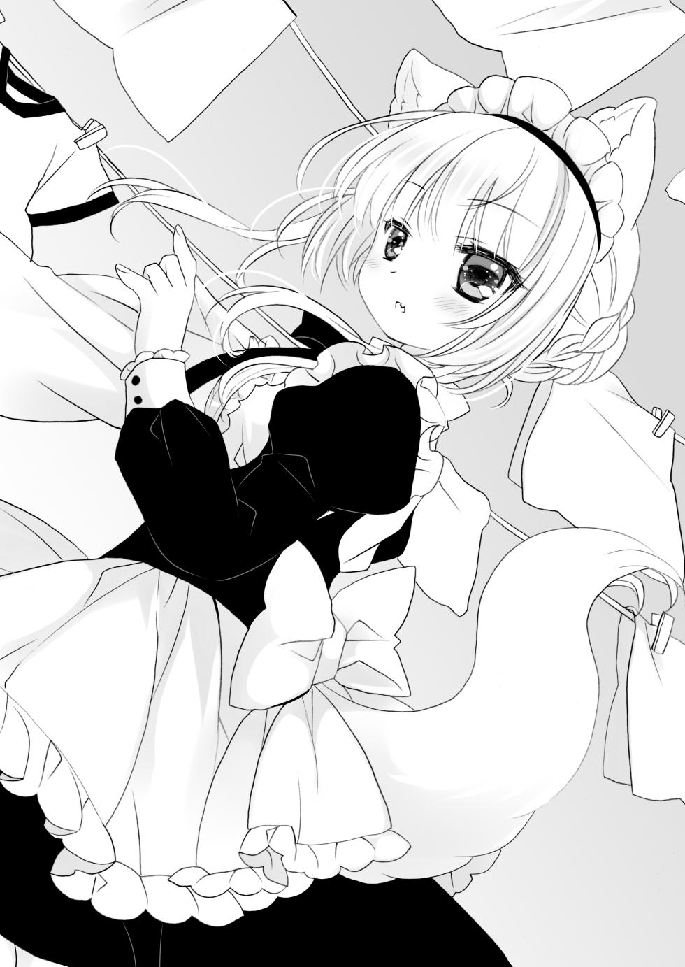 [CHRONOLOG (Sakurazawa Izumi)] Majime na Inumimi Maid-san Hajimete no Hatsujouki | 做事严谨的犬耳女仆初次经历发情期 [Chinese] [紫藤汉化组] [Digital] - Page 34