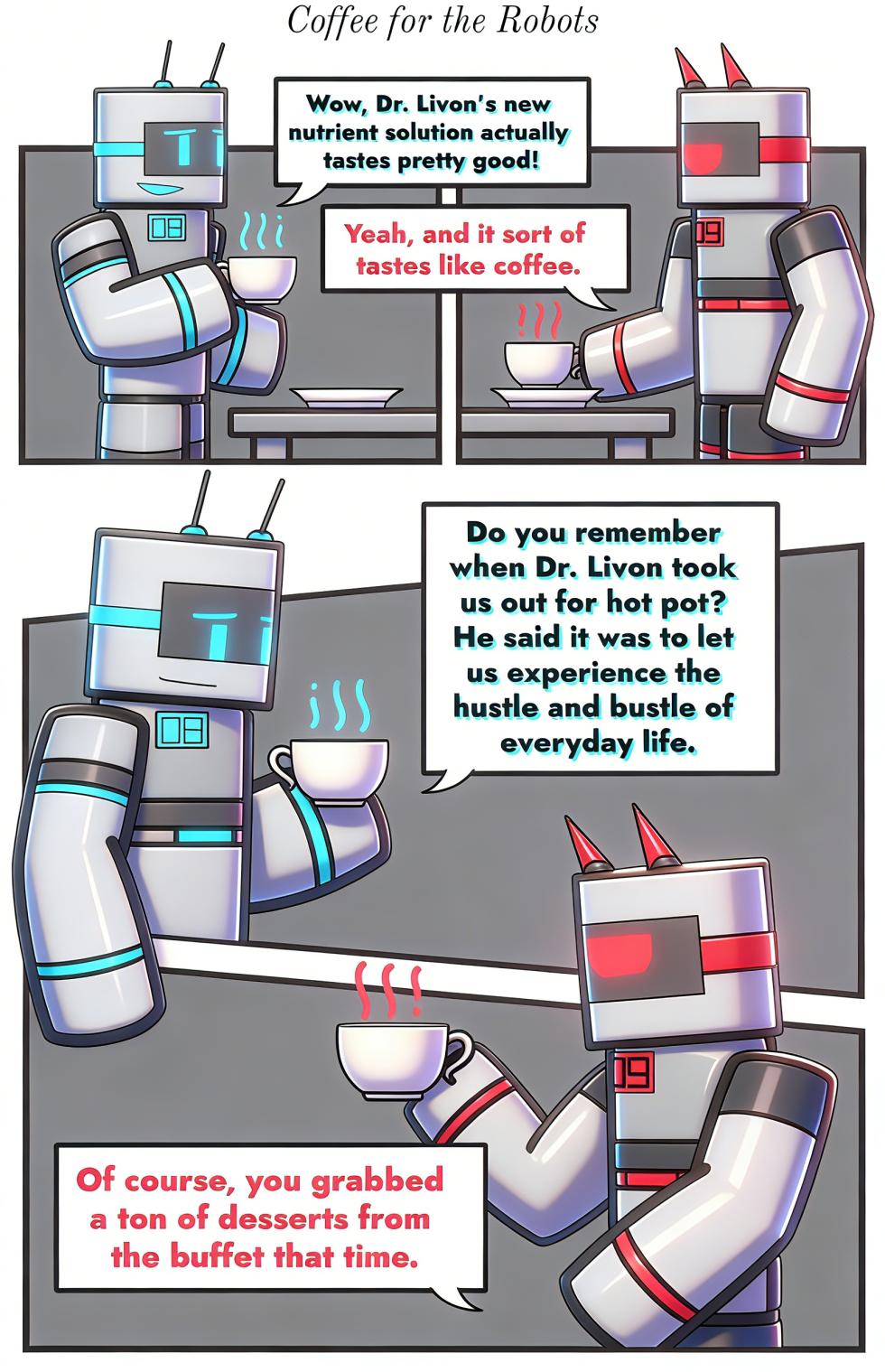 Coffee the for Robots [Comic] - Page 1