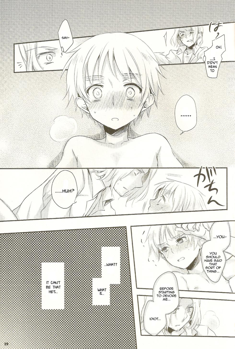 [Yes, sir. (Epuko)] Kijou no Kuuron (Hetalia Axis Powers) [English] - Page 19