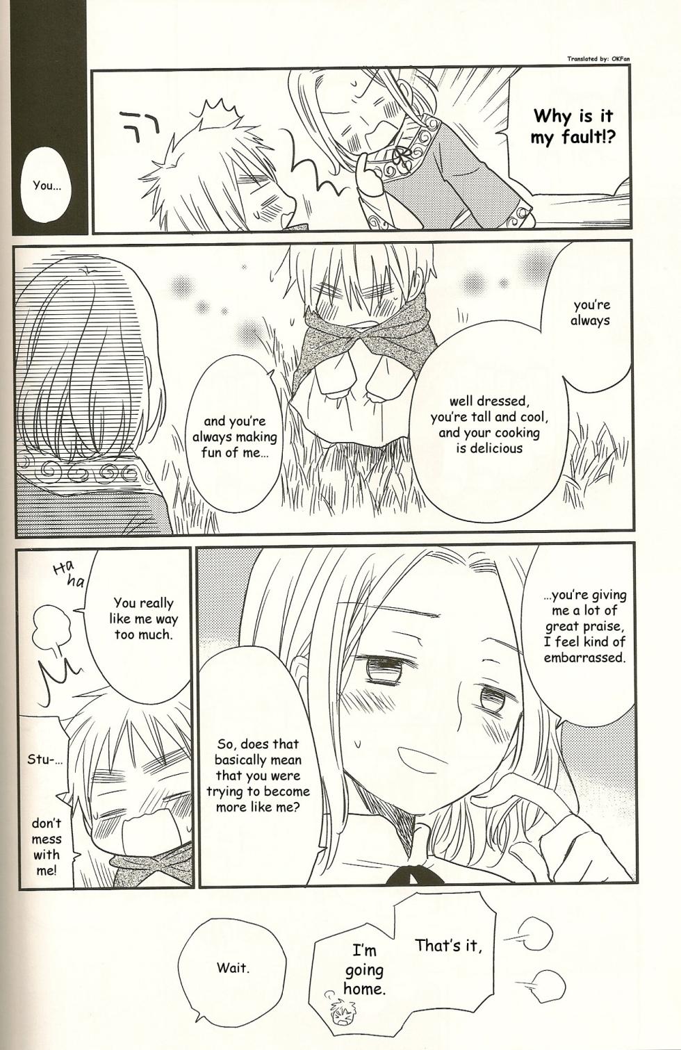 [AtsuAtsuCOOK (Katagiri Atsuko)] Scatter Golden Petals (Hetalia Axis Powers) [English] - Page 15