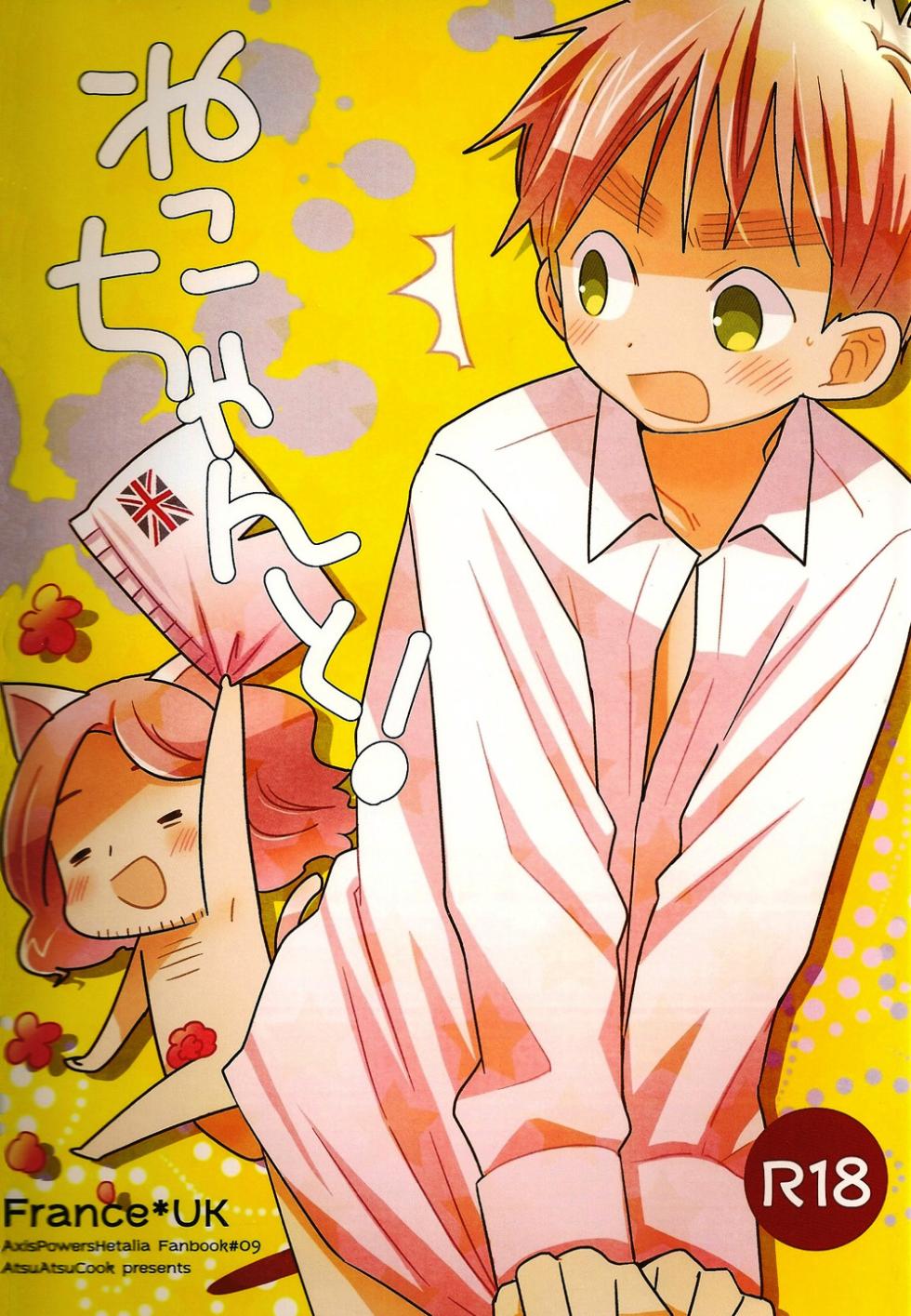 [AtsuAtsuCOOK (Katagiri Atsuko)] With Mr. Kitty! (Hetalia Axis Powers) [English] - Page 1