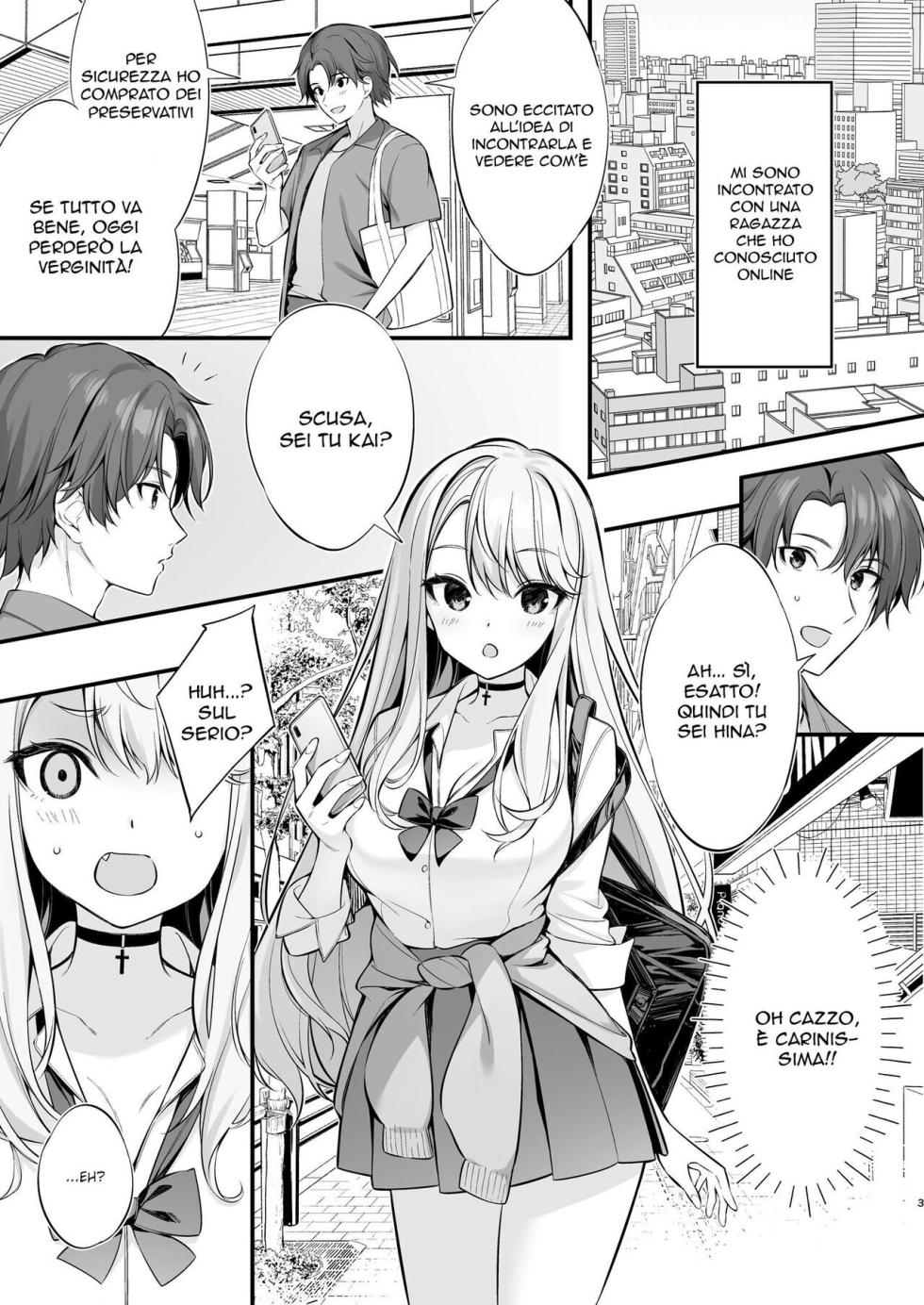 [P:P (Oryou)] SNS de Deatta no wa Gyaru-ka shita Imouto Deshita | Un' Incontro Inaspettato [Italian] [Decensored] [Digital] - Page 2