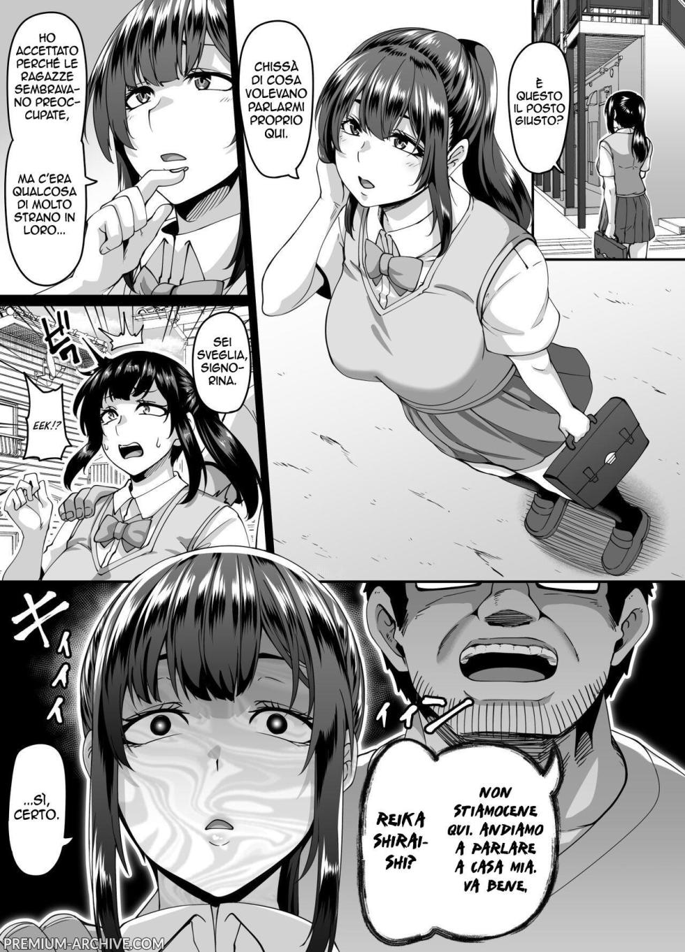 [Tiramisu Tart (Kazuhiro)] Saimin Nouryoku de Seiso na Ojou-sama Joshigakusei o Juujun na Dosukebe Anal Kurui Onna ni Kaete Anal Sex Zanmai | La trasformazione di una casta ragazza di buona famiglia in una ninfomane sottomessa [Italian] - Page 4