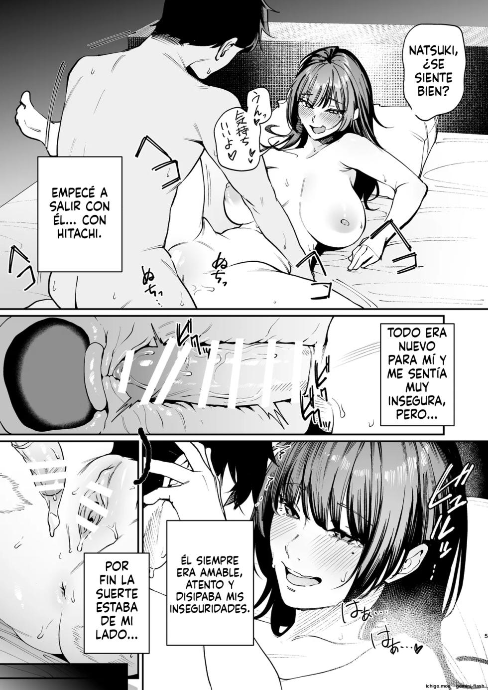 [Pannacotta Nantecotta (Mitsuki)] Kareshi no Tame ni Nugimasu. - I'll take it off for my boyfriend. [Spanish] [Digital] - Page 4