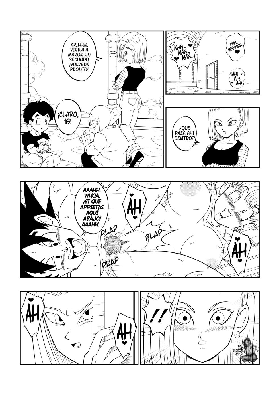 [Son Gokhan] Porn Ball ~Entre Las Sombras Del Palacio~ (Dragon Ball, Dragon Ball Z) [Spanish] [BigDaddy Scan] - Page 19