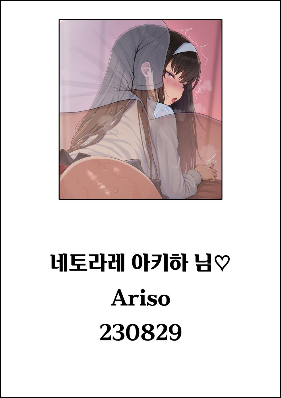 [Ariso] 네토라레 아키하 님♡ (월희) - Page 1