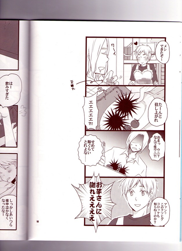 [KANOKE-jima (Itoh Kani)] le creuset DE je brule? (Hetalia Axis Powers) - Page 12