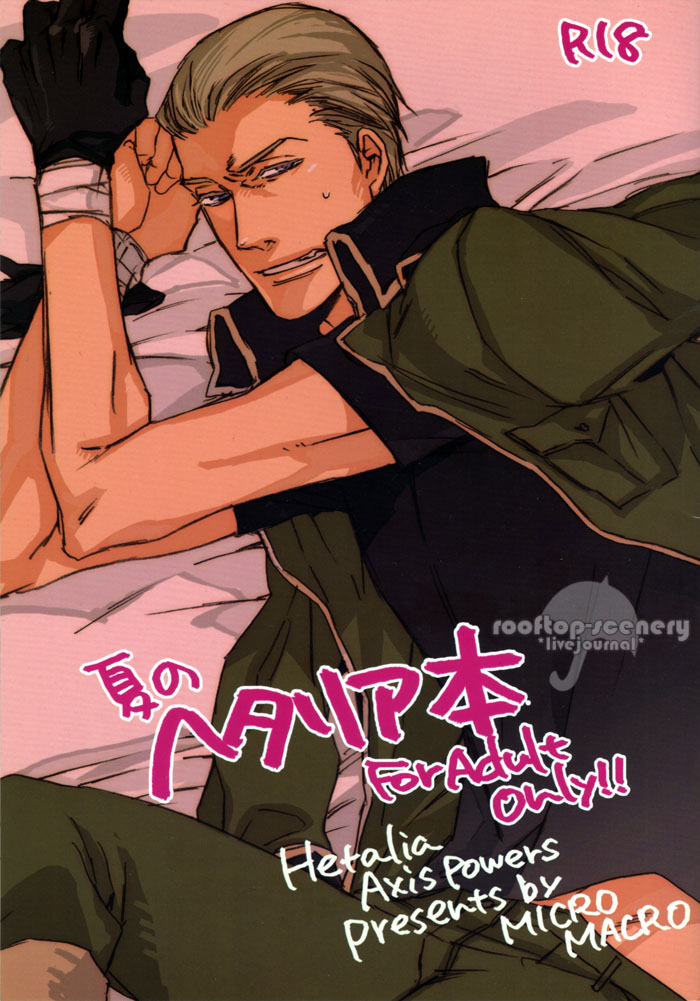 [MICROMACRO (Yamada Sakurako)] Natsu no Hetalia Hon (Hetalia Axis Powers) - Page 1